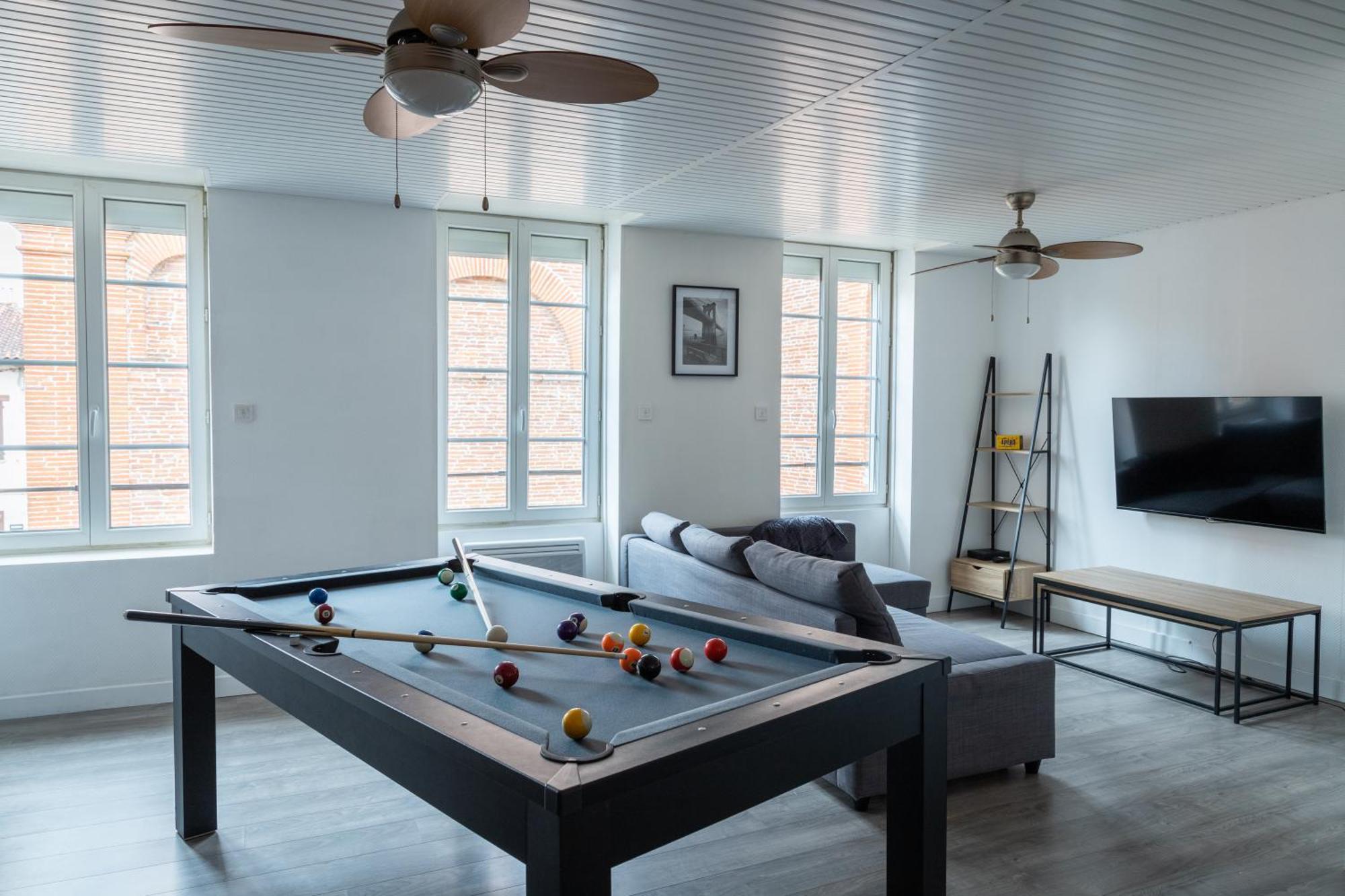 Villeneuve-Tolosane Grand Duplex Avec Billard 아파트 외부 사진